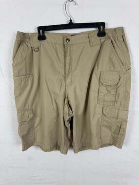 5.11 Tactical Cargo Shorts Tan Khaki Ripstop Utility